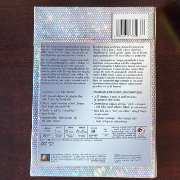 Dynasty DVD - The Complete First Season - Picture 2 of 3